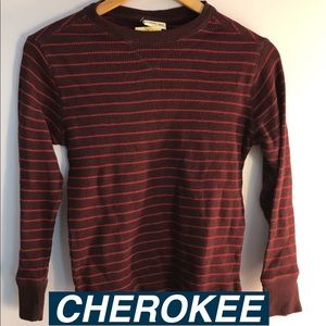 Cherokee Boys Crew Neck Top LS Long Sleeve Shirt
